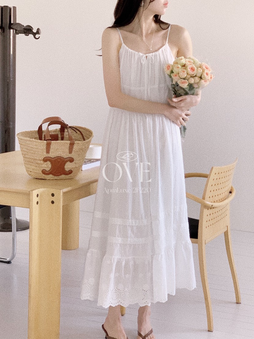 OVE東大門實拍韓國女士新品時尚人氣推薦熱賣休閑連衣裙棉質OVE連衣裙