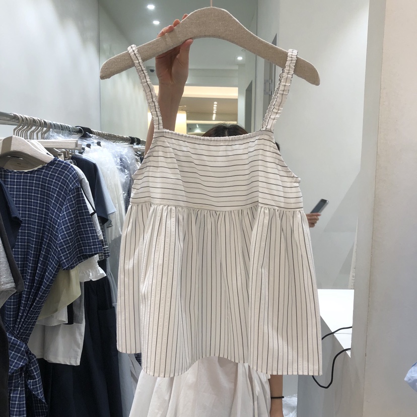 ASOME韓國東大門代購女裝新品時尚人氣26夏季休閑吊帶背心A.SOME吊帶/背心圖色1