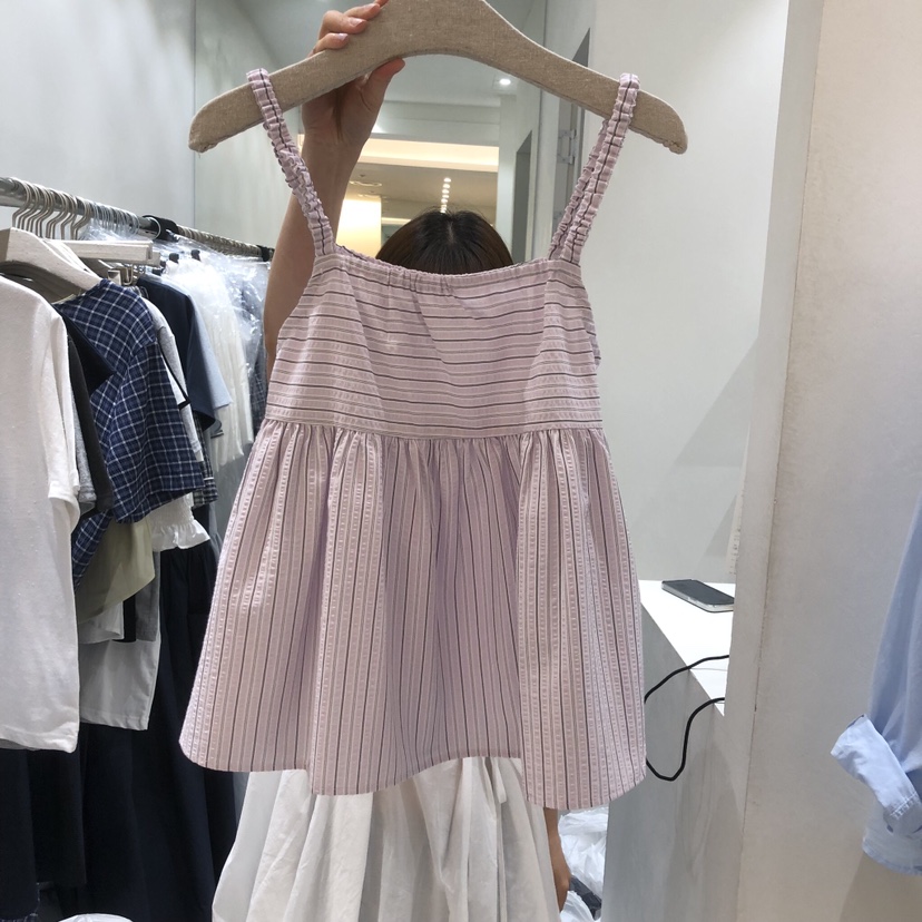 ASOME韓國東大門代購女裝新品時尚人氣26夏季休閑吊帶背心A.SOME吊帶/背心圖色3