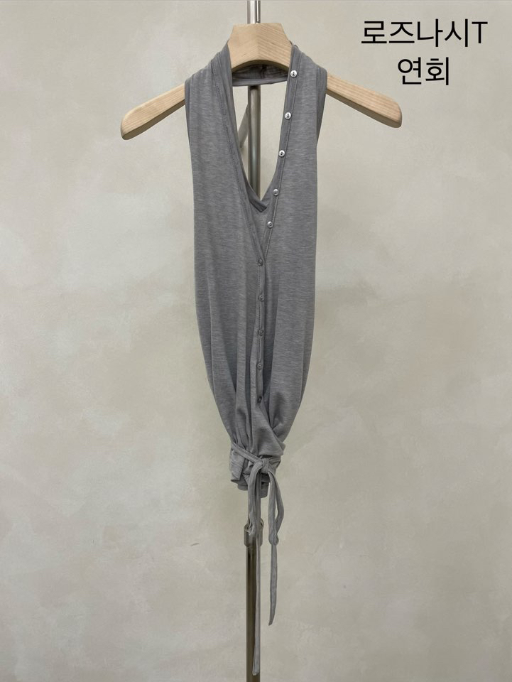 LAKE-A/KONI韓國東大門代購女裝新款熱賣休閑26夏季吊帶背心Lake Side/KONI吊帶/背心圖色3