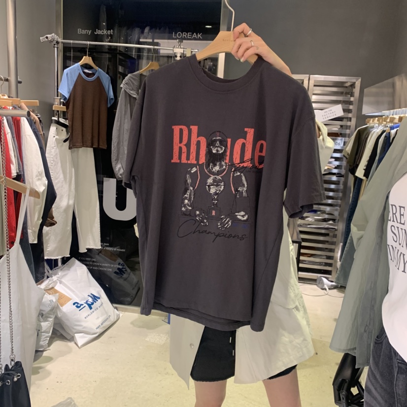 BANY ANCO東大門實拍韓國女士新品時尚人氣推薦職業T恤復古BANY ANCOT恤圖色2