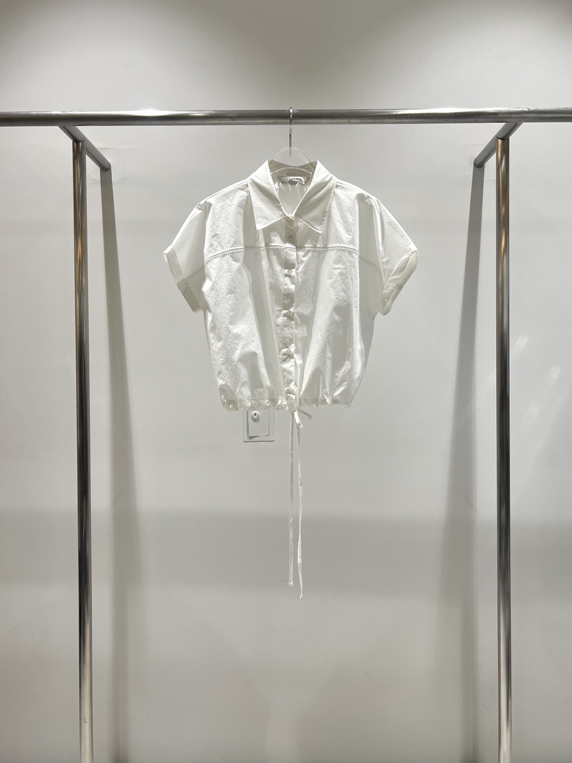 CESTLAVIE東大門實拍女裝新品時尚真品26春夏襯衫蕾絲衫蕾絲棉CESTLAVIE襯衫/蕾絲衫圖色1