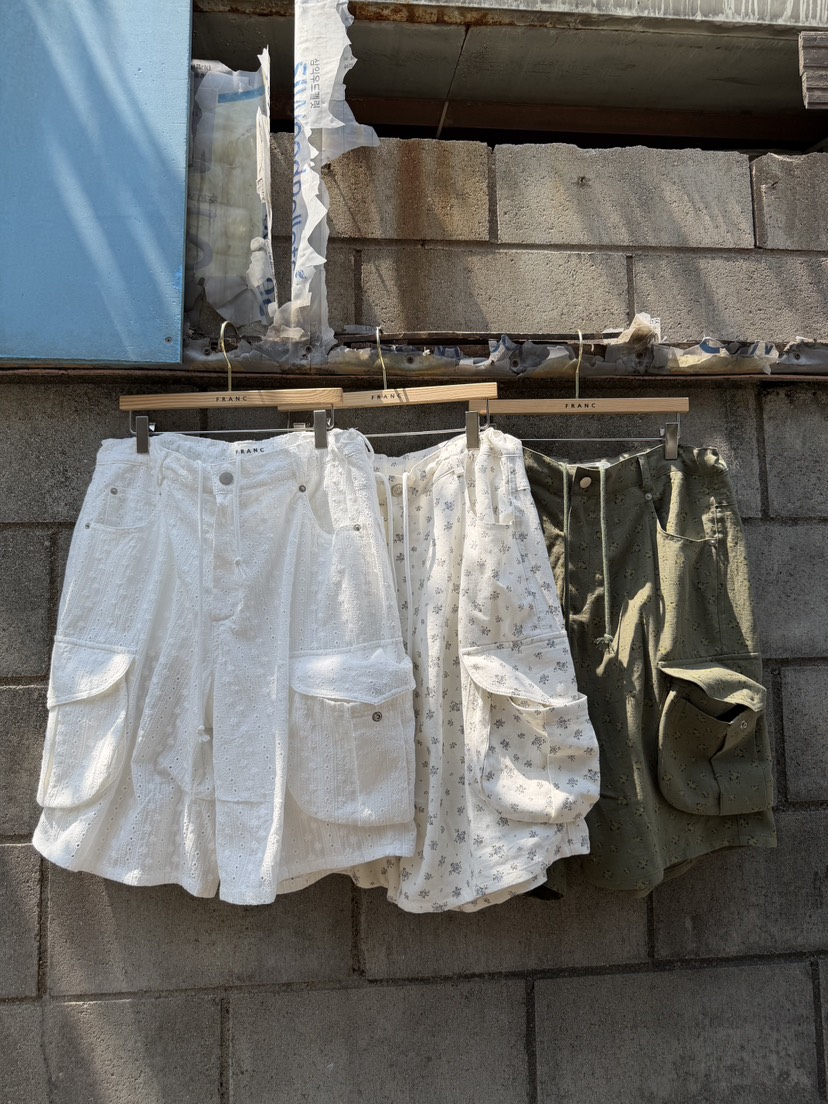 FRANC—L東大門實拍韓國女士新品時尚26夏季推薦職業短褲FRANC短褲