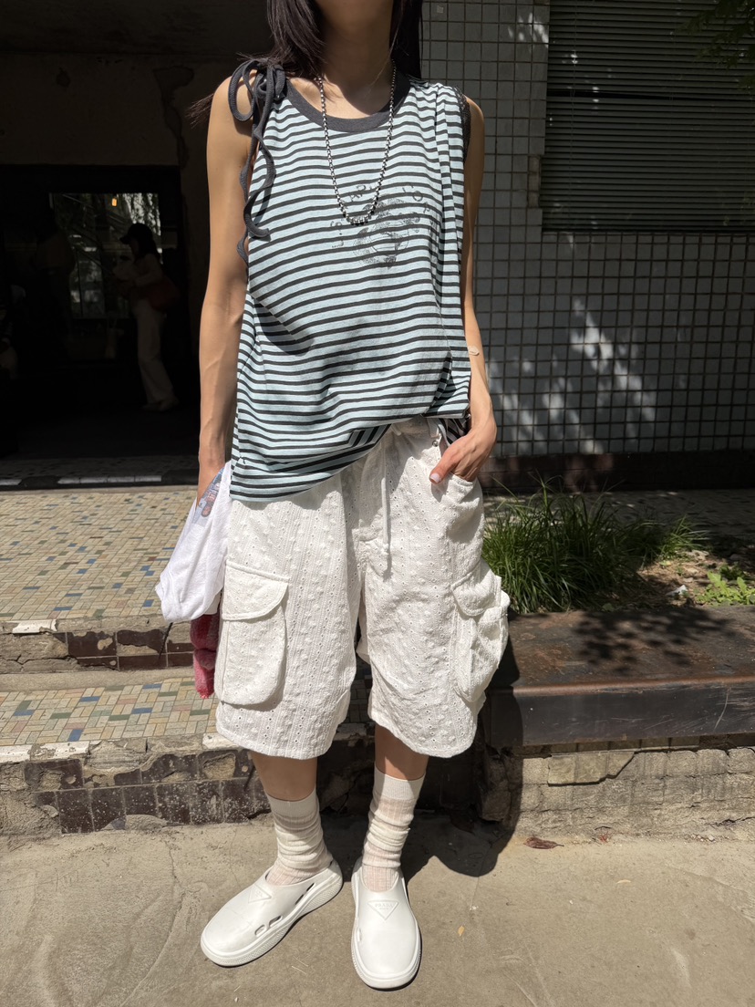 FRANC—L東大門實拍韓國女士新品時尚26夏季推薦職業短褲FRANC短褲