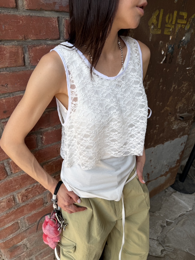 FRANC—L韓國直郵實拍女裝新品休閑熱賣時尚26夏季吊帶背心FRANC吊帶/背心