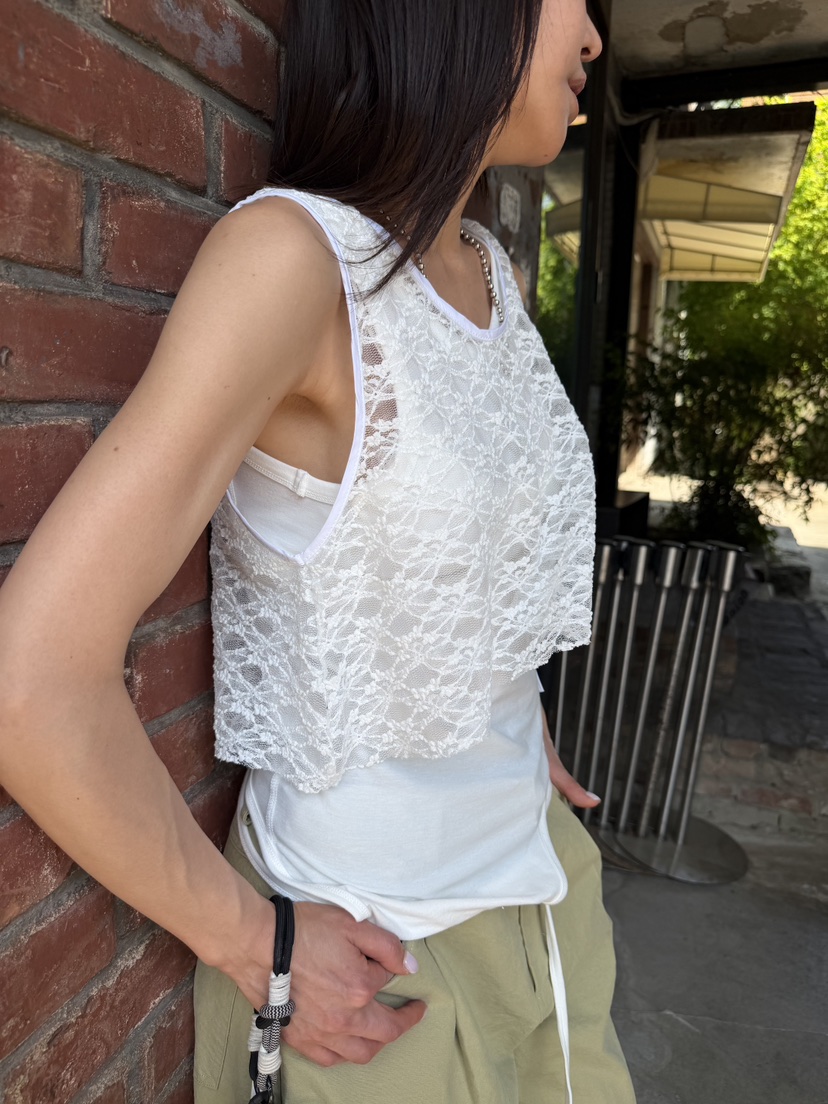 FRANC—L韓國直郵實拍女裝新品休閑熱賣時尚26夏季吊帶背心FRANC吊帶/背心