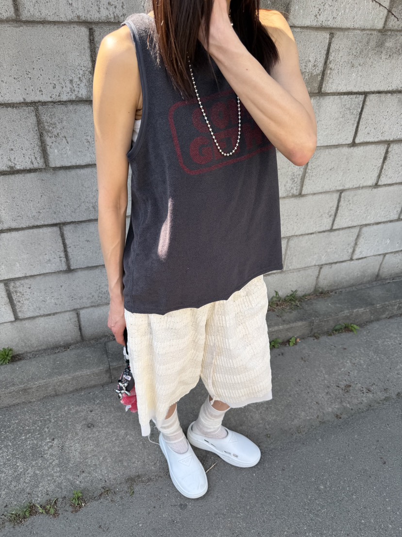 FRANC—L韓國直郵女士新款時尚推薦人氣休閑短褲鉤針編織FRANC短褲