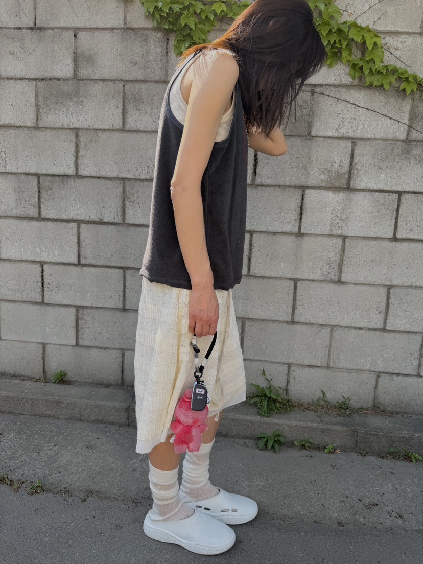 FRANC—L韓國直郵女士新款時尚推薦人氣休閑短褲鉤針編織FRANC短褲