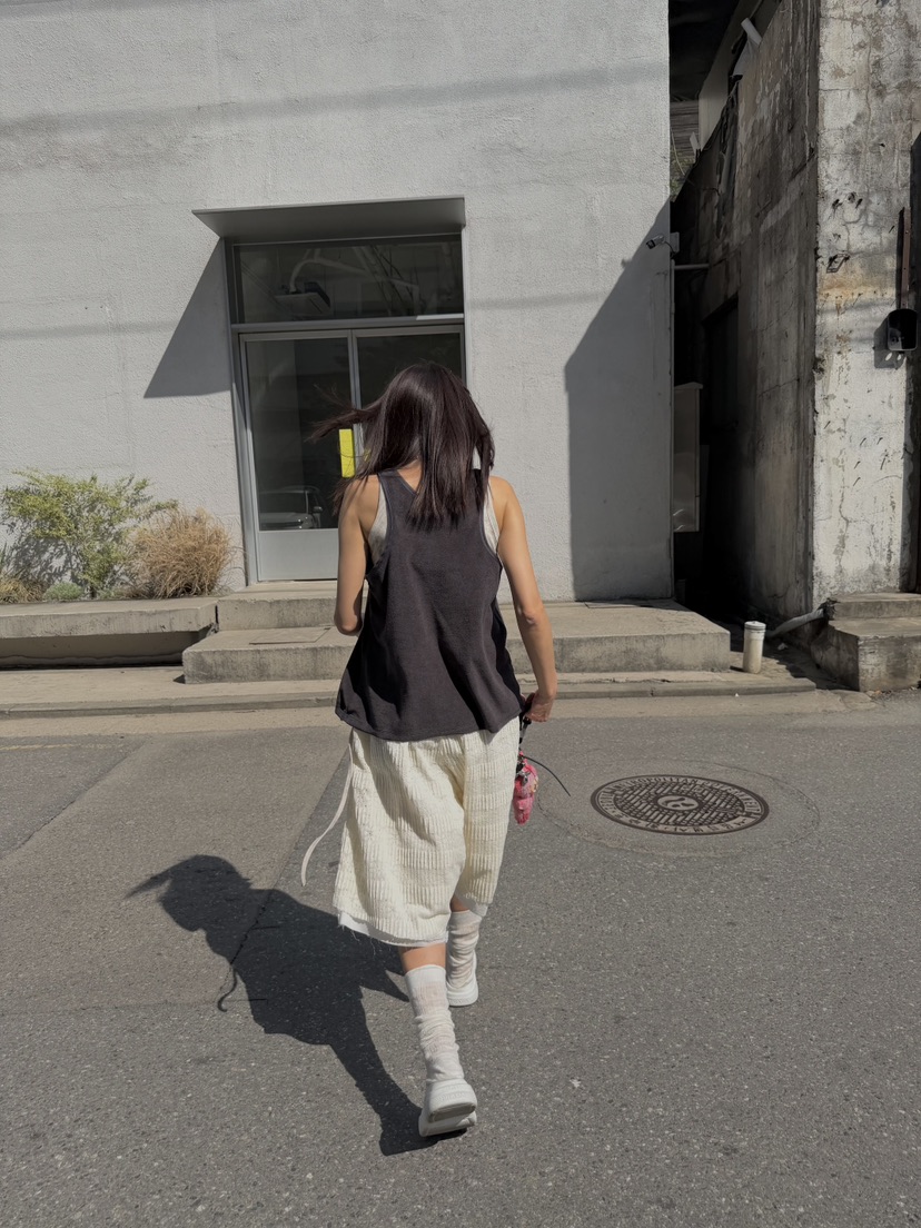 FRANC—L韓國直郵女士新款時尚推薦人氣休閑短褲鉤針編織FRANC短褲