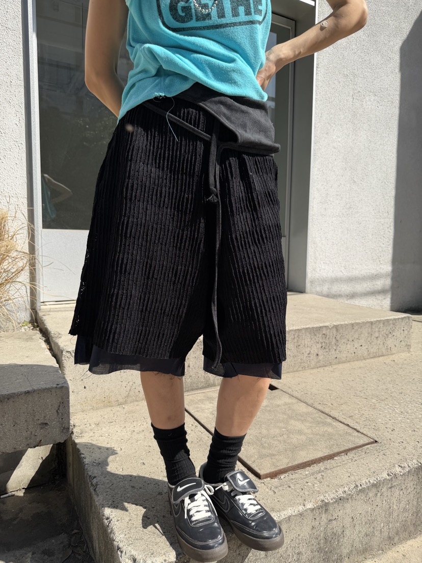 FRANC—L韓國直郵女士新款時尚推薦人氣休閑短褲鉤針編織FRANC短褲