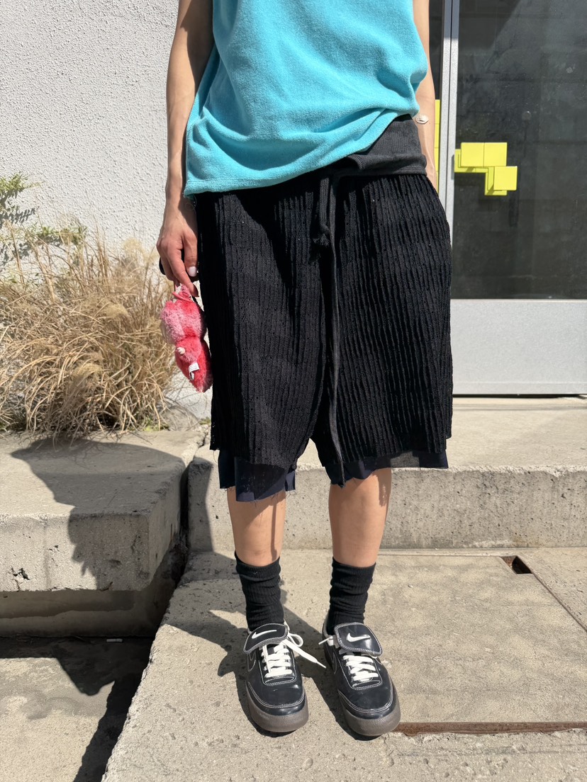 FRANC—L韓國直郵女士新款時尚推薦人氣休閑短褲鉤針編織FRANC短褲圖色2