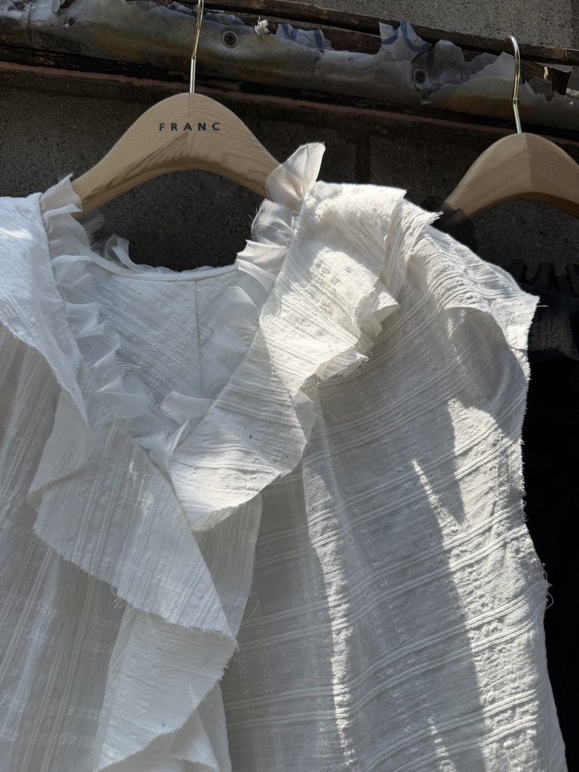 FRANC—L韓國東大門代購女裝新款時尚26夏季人氣襯衫蕾絲衫FRANC襯衫/蕾絲衫