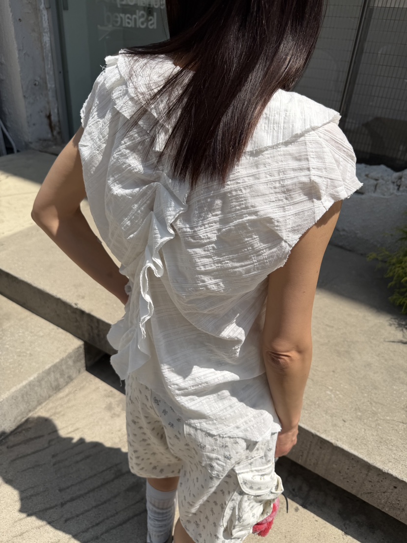 FRANC—L韓國東大門代購女裝新款時尚26夏季人氣襯衫蕾絲衫FRANC襯衫/蕾絲衫