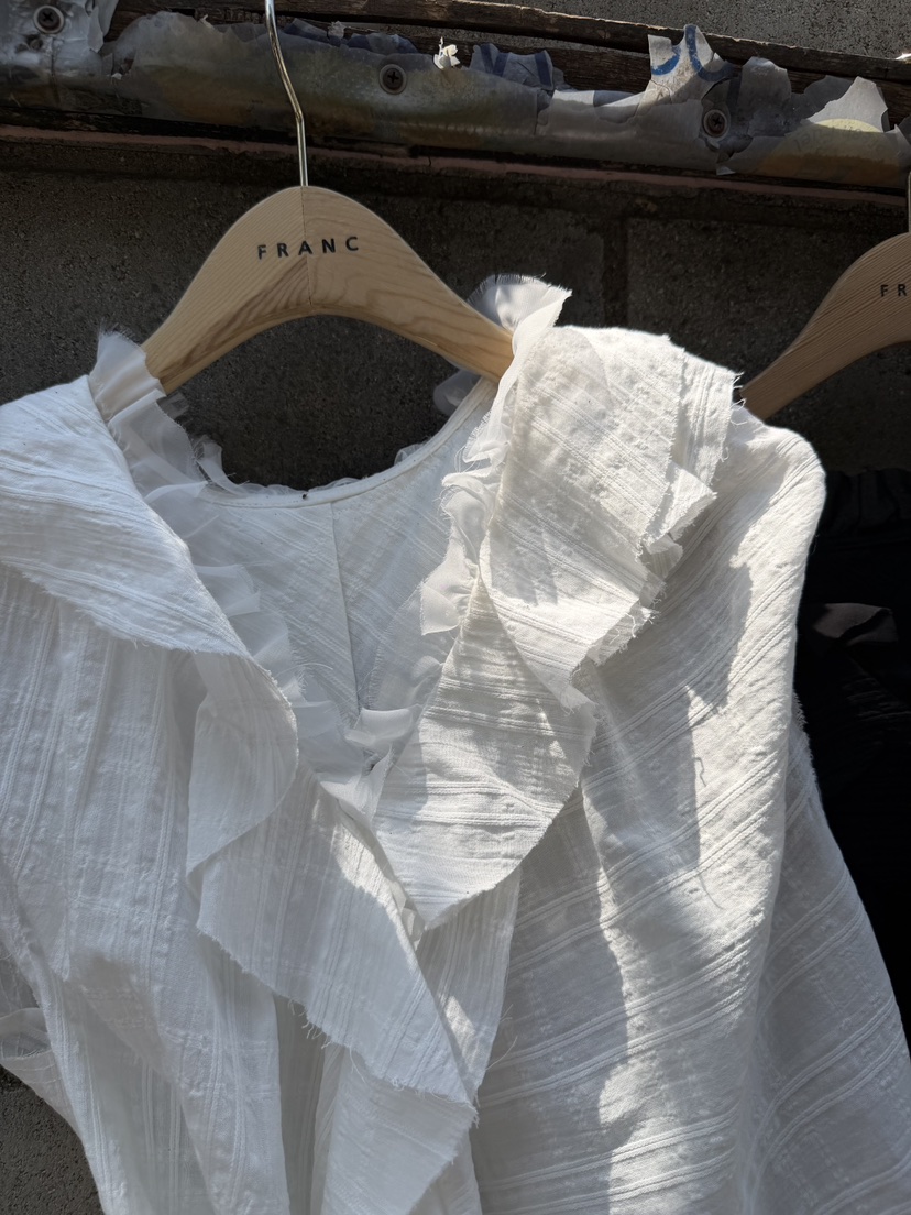 FRANC—L韓國東大門代購女裝新款時尚26夏季人氣襯衫蕾絲衫FRANC襯衫/蕾絲衫