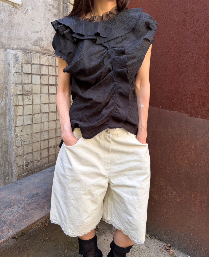 FRANC—L韓國東大門代購女裝新款時尚26夏季人氣襯衫蕾絲衫FRANC襯衫/蕾絲衫圖色2