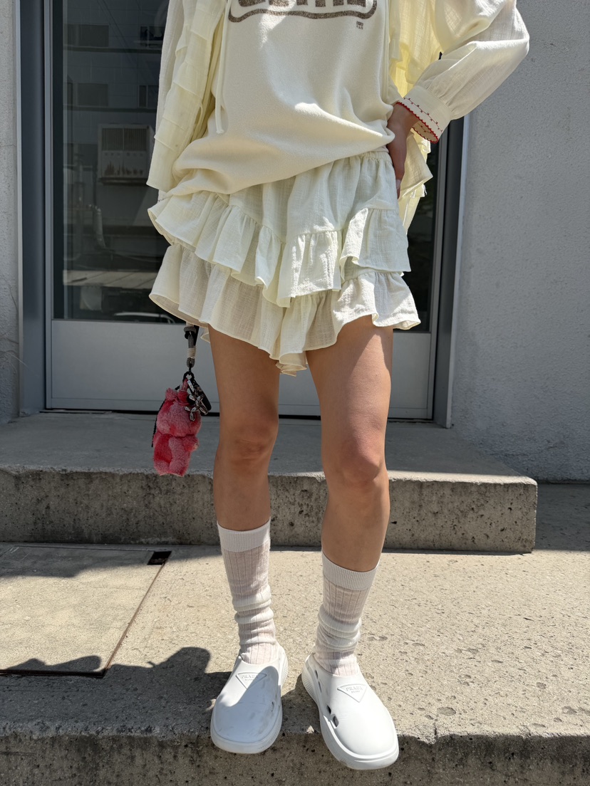 FRANC—L韓國代購女裝新品26夏季休閑職業人氣26春夏短裙FRANC短裙