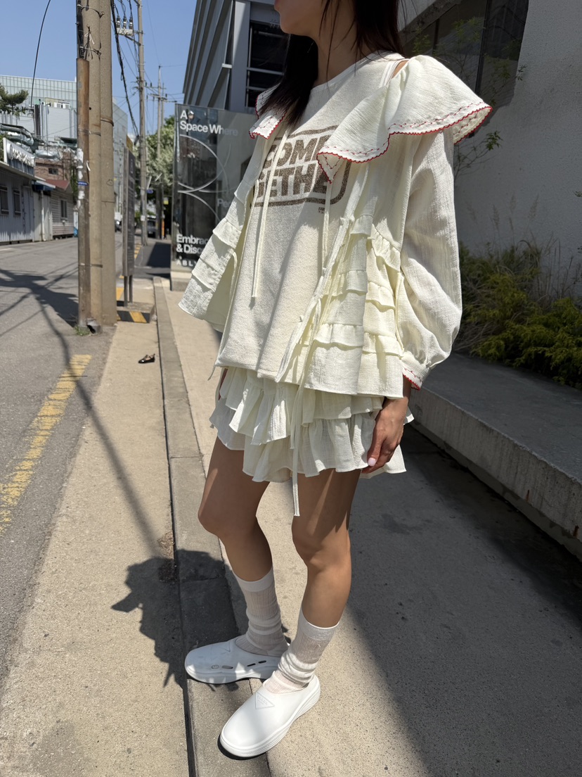 FRANC—L韓國代購女裝新品26夏季休閑職業人氣26春夏短裙FRANC短裙