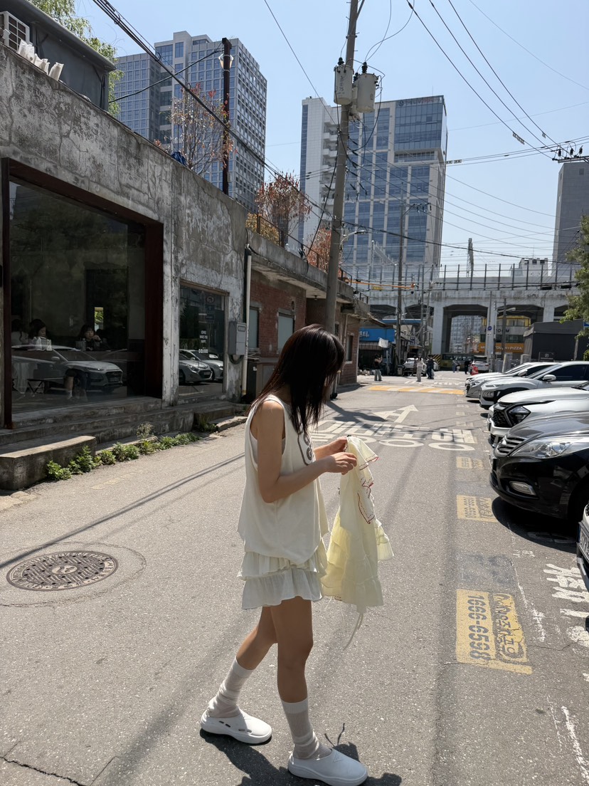 FRANC—L韓國代購女裝新品26夏季休閑職業人氣26春夏短裙FRANC短裙