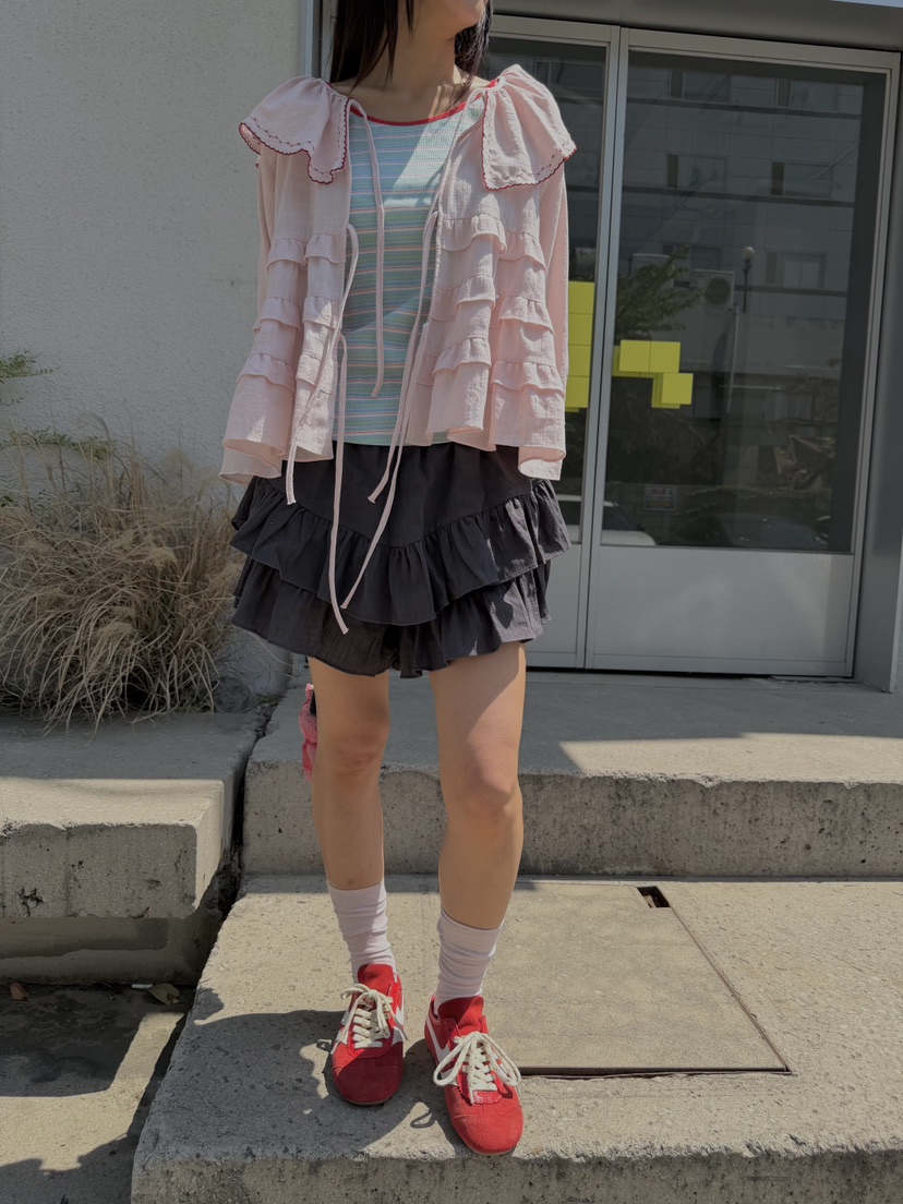 FRANC—L韓國代購女裝新品26夏季休閑職業人氣26春夏短裙FRANC短裙