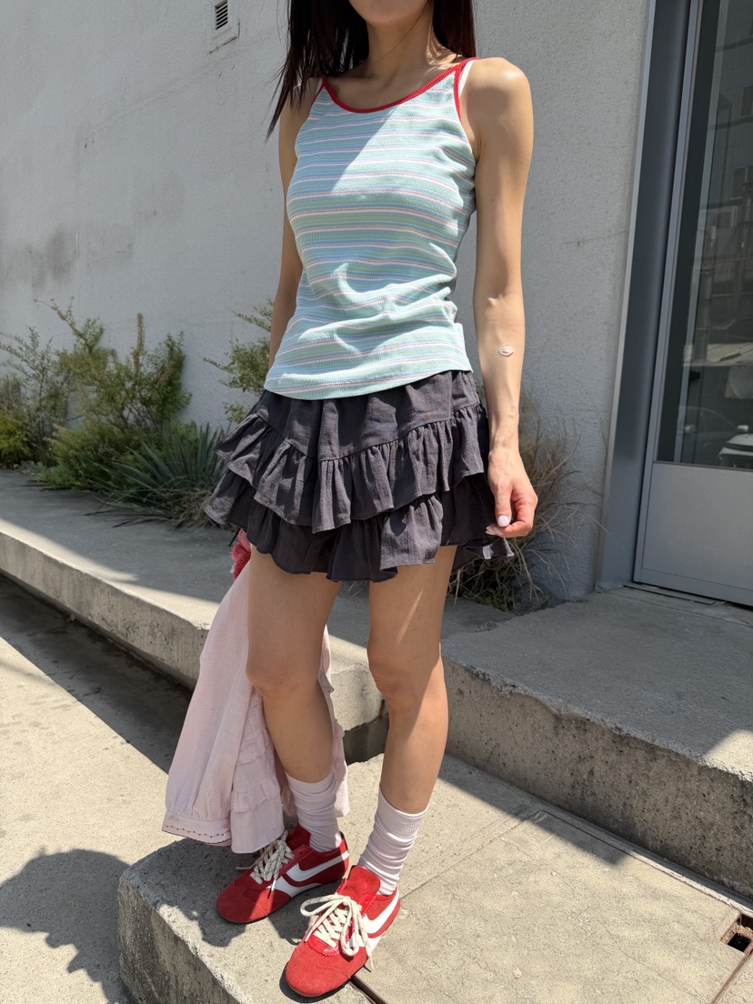 FRANC—L韓國代購女裝新品26夏季休閑職業人氣26春夏短裙FRANC短裙