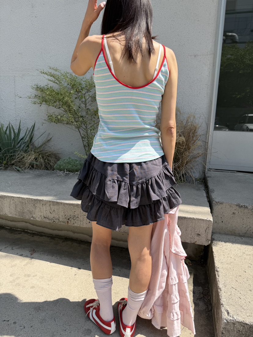 FRANC—L韓國代購女裝新品26夏季休閑職業人氣26春夏短裙FRANC短裙