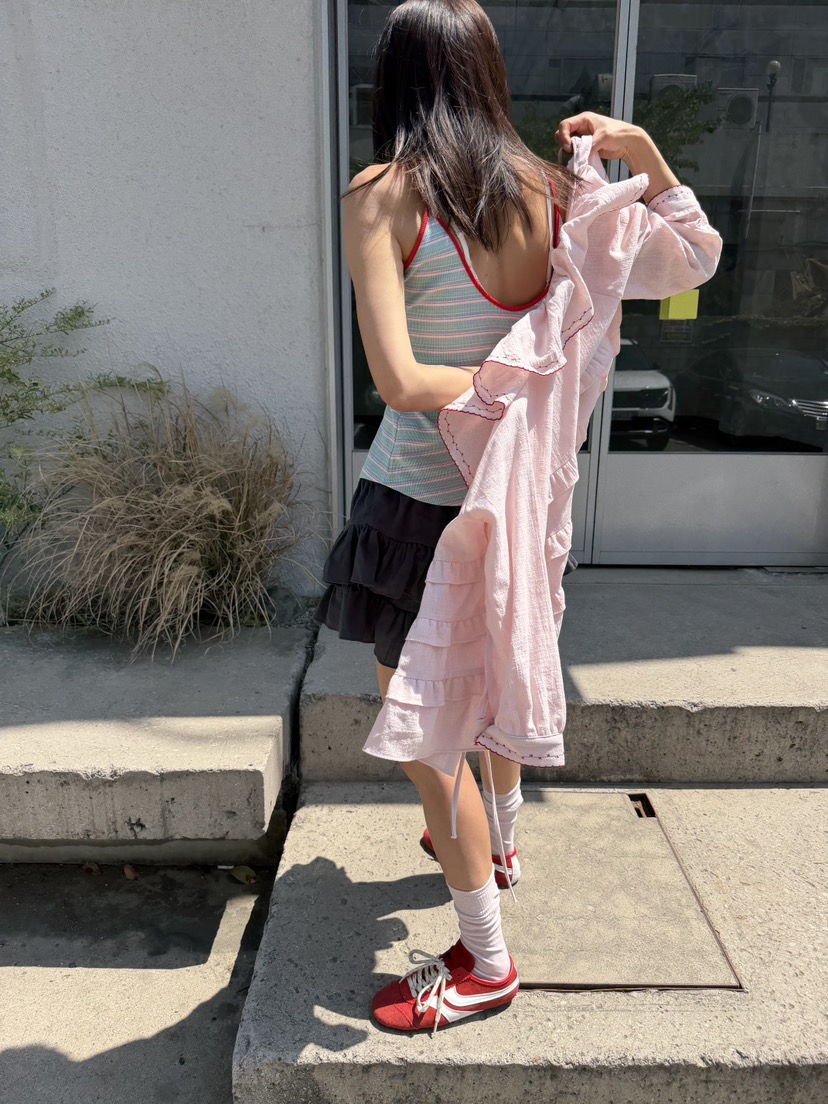 FRANC—L韓國代購女裝新品26夏季休閑職業人氣26春夏短裙FRANC短裙