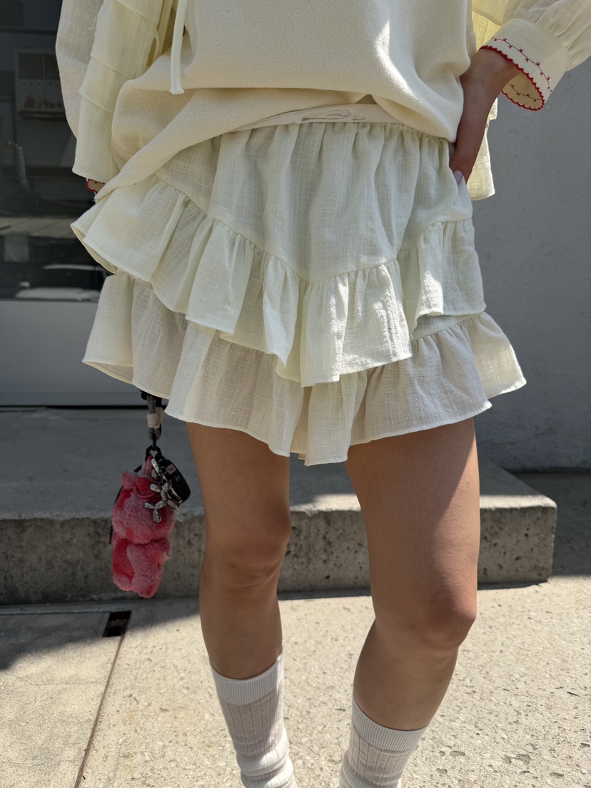 FRANC—L韓國代購女裝新品26夏季休閑職業人氣26春夏短裙FRANC短裙圖色1