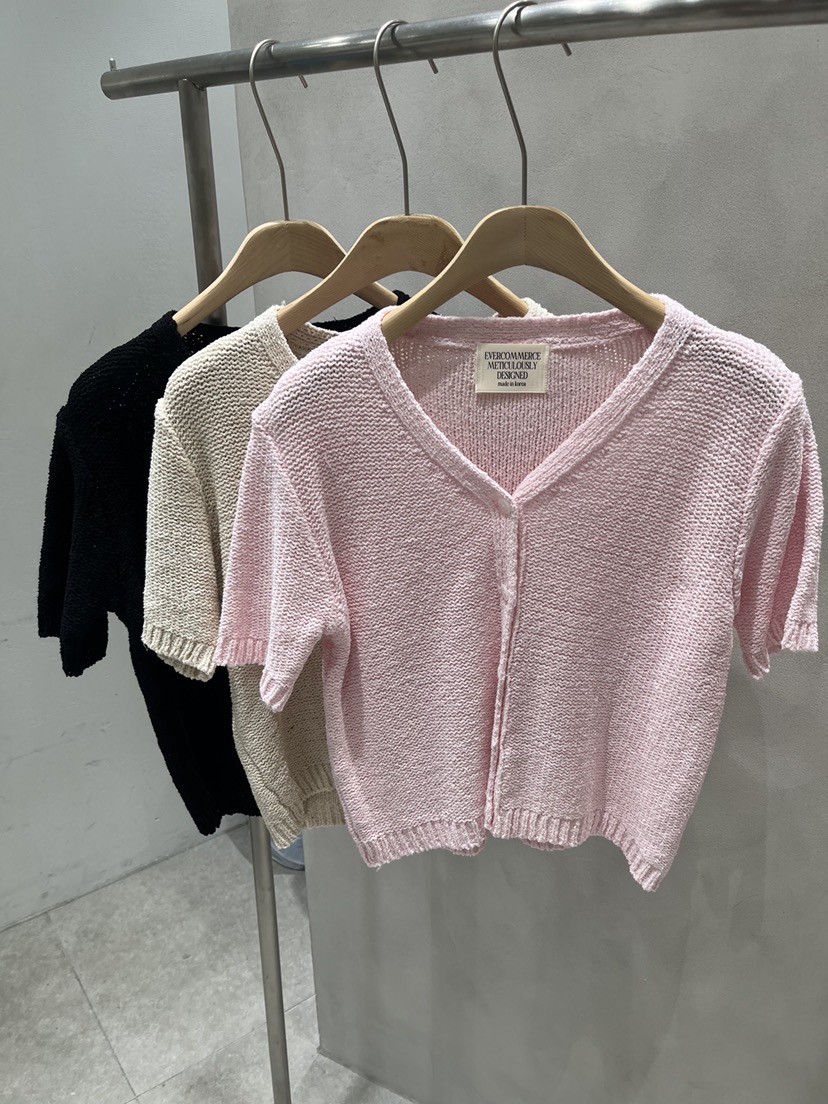 EVERCOMMERCE METICULOUSLY DESIGNED韓國直郵女士新品休閑針織衫EVERCOMMERCE METICULOUSLY DESIGNED針織衫