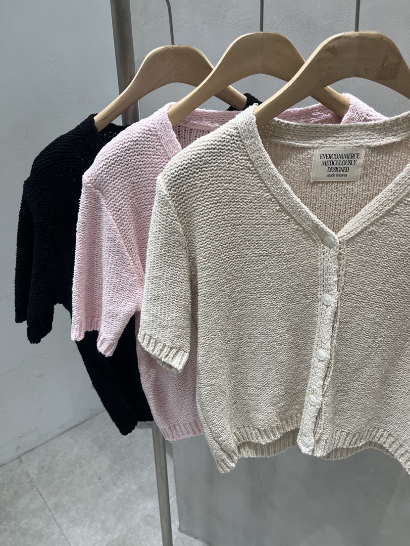 EVERCOMMERCE METICULOUSLY DESIGNED韓國直郵女士新品休閑針織衫EVERCOMMERCE METICULOUSLY DESIGNED針織衫