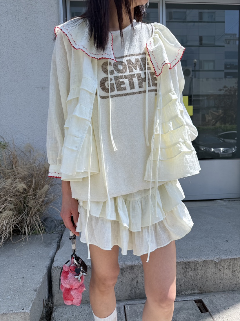 FRANC—L韓國直郵實拍女裝新品推薦26夏季襯衫蕾絲衫不含內搭FRANC襯衫/蕾絲衫