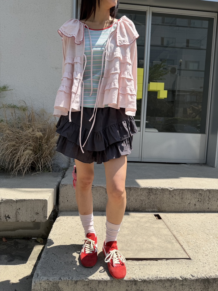 FRANC—L韓國直郵實拍女裝新品推薦26夏季襯衫蕾絲衫不含內搭FRANC襯衫/蕾絲衫