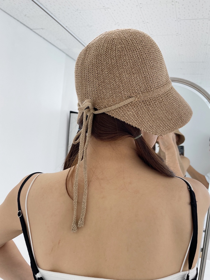 NICEALICE東大門實拍韓國女士新款26春夏26夏季帽子漁夫帽NICEALICE帽子