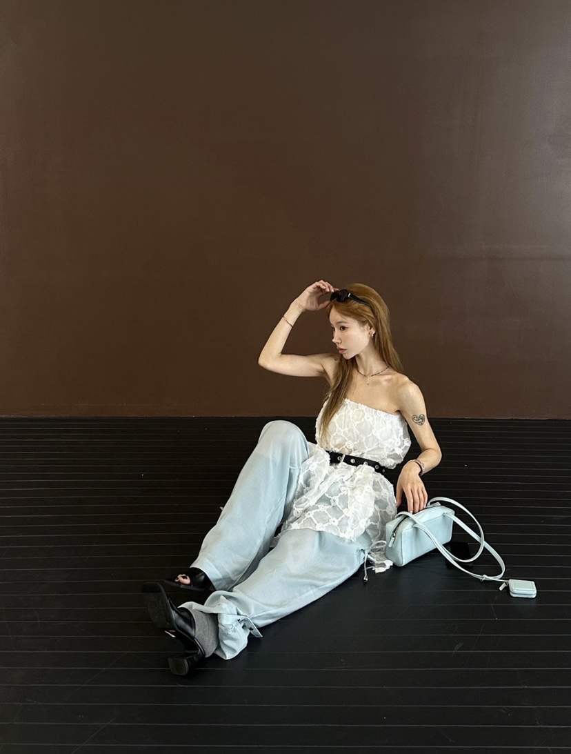 ZEROZERO韓國直郵女裝新款時尚人氣推薦休閑熱賣休閑褲口袋ZEROZERO休閑褲