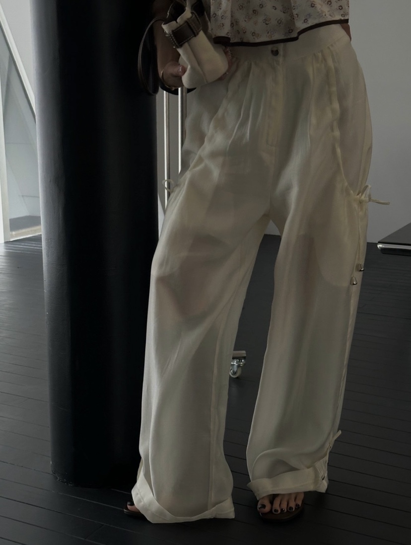 ZEROZERO韓國直郵女裝新款時尚人氣推薦休閑熱賣休閑褲口袋ZEROZERO休閑褲