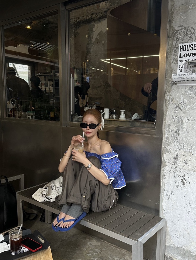 ZEROZERO韓國直郵女裝新款時尚人氣推薦休閑熱賣休閑褲口袋ZEROZERO休閑褲