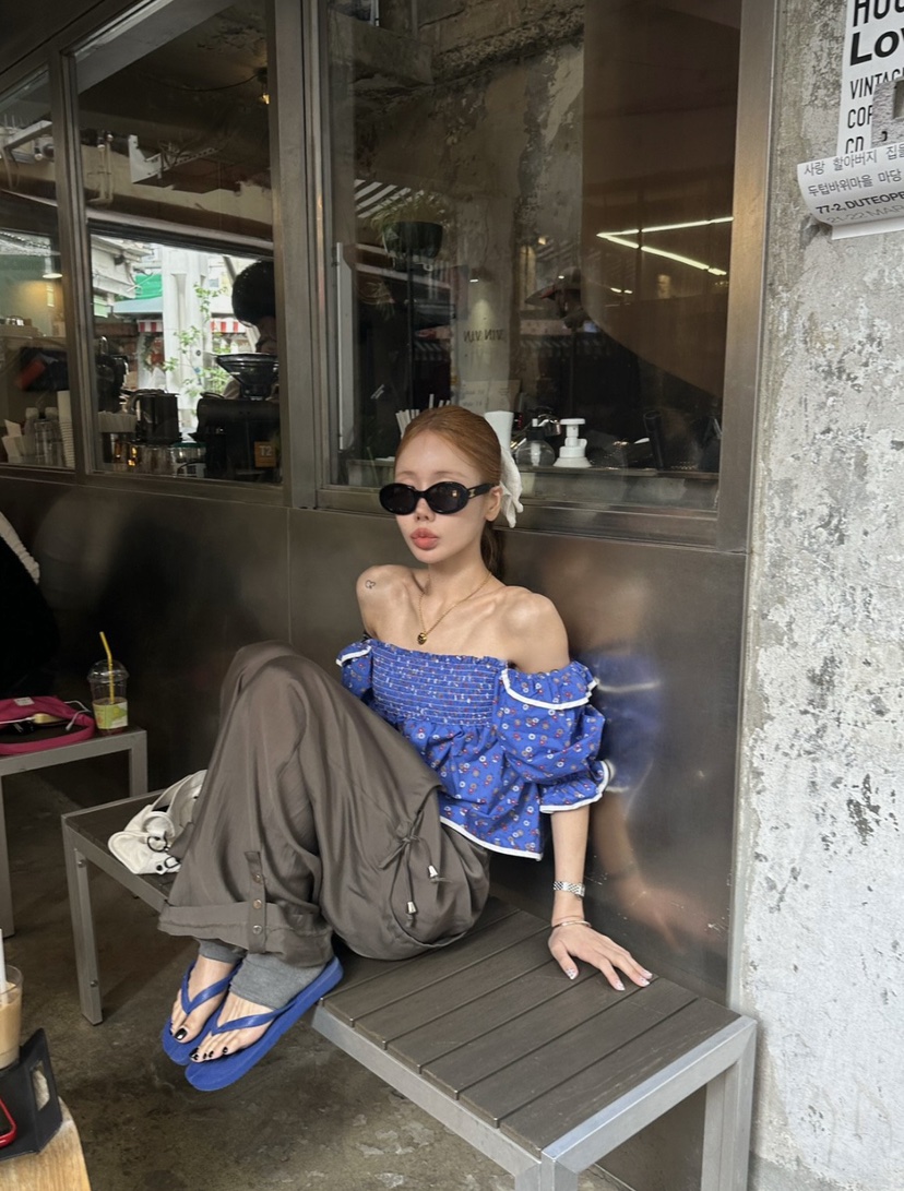 ZEROZERO韓國直郵女裝新款時尚人氣推薦休閑熱賣休閑褲口袋ZEROZERO休閑褲