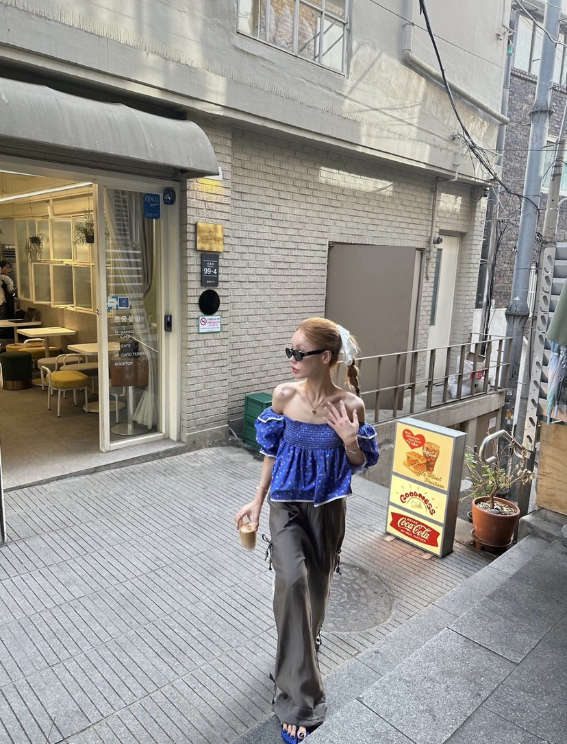 ZEROZERO韓國直郵女裝新款時尚人氣推薦休閑熱賣休閑褲口袋ZEROZERO休閑褲