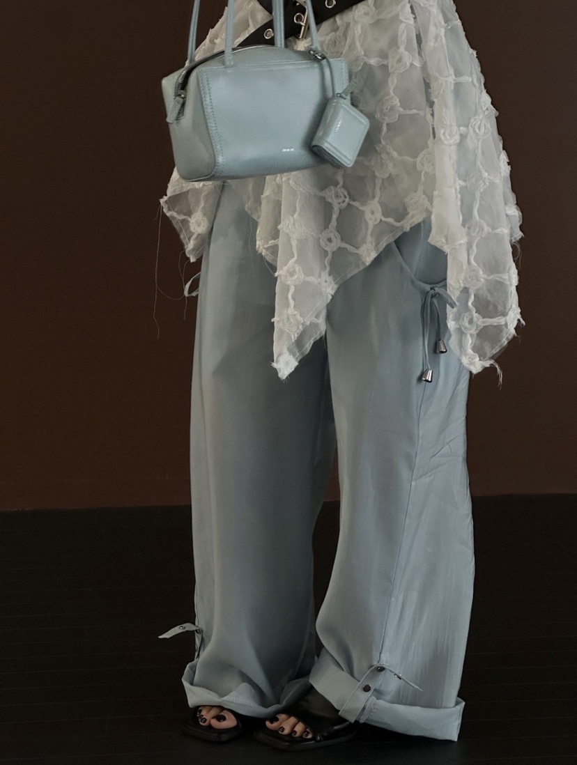 ZEROZERO韓國直郵女裝新款時尚人氣推薦休閑熱賣休閑褲口袋ZEROZERO休閑褲