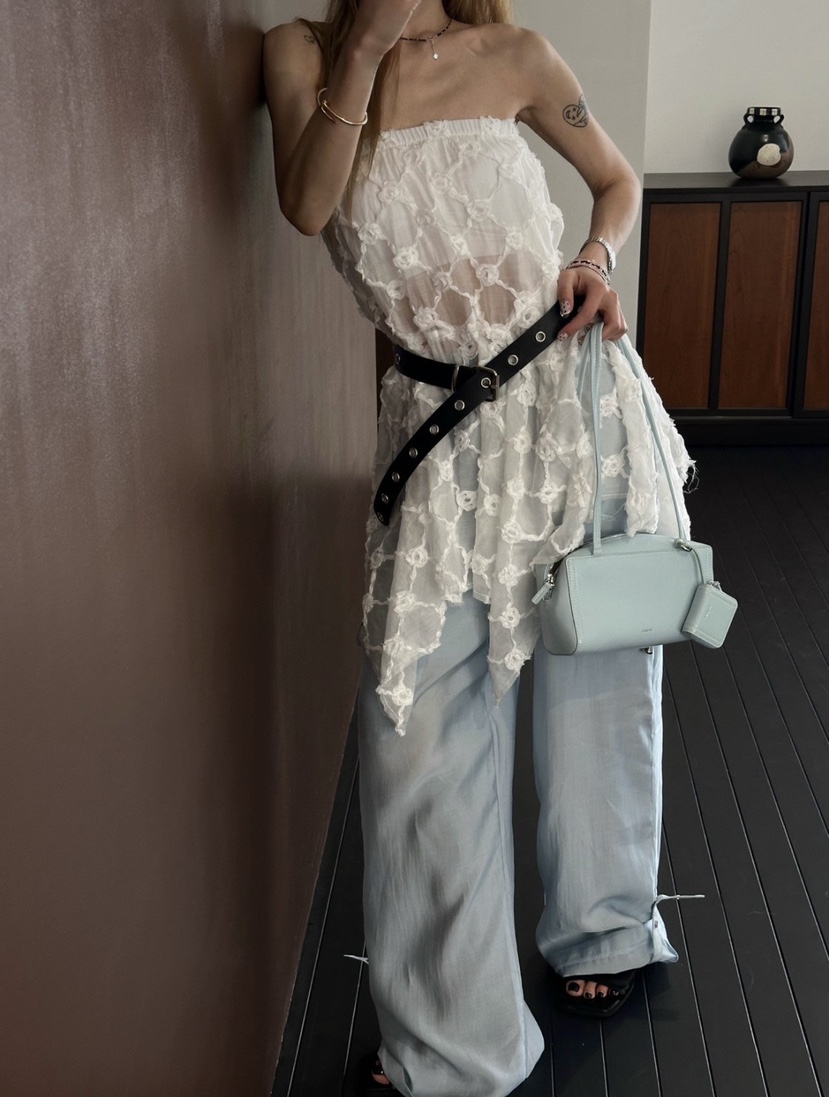 ZEROZERO韓國直郵女裝新款時尚人氣推薦休閑熱賣休閑褲口袋ZEROZERO休閑褲