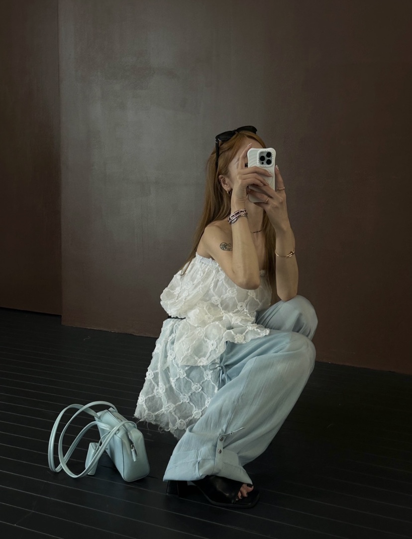 ZEROZERO韓國直郵女裝新款時尚人氣推薦休閑熱賣休閑褲口袋ZEROZERO休閑褲