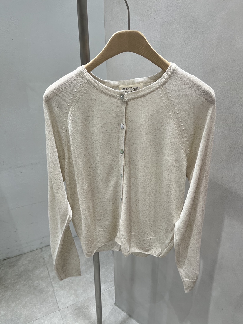 EVERCOMMERCE METICULOUSLY DESIGNED韓國東大門代購女士新品休閑針織衫EVERCOMMERCE METICULOUSLY DESIGNED針織衫圖色1