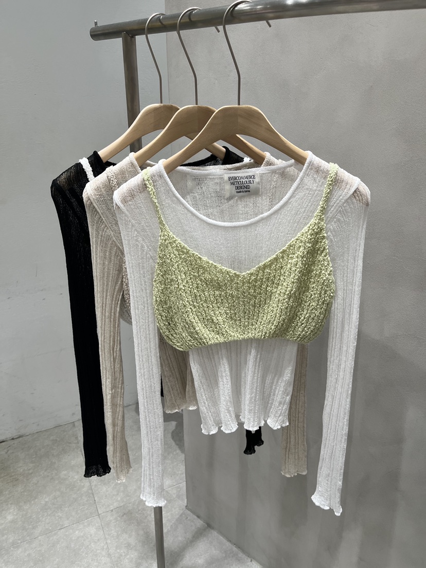 EVERCOMMERCE METICULOUSLY DESIGNED韓國直郵實拍女士新款推薦套裝EVERCOMMERCE METICULOUSLY DESIGNED套裝