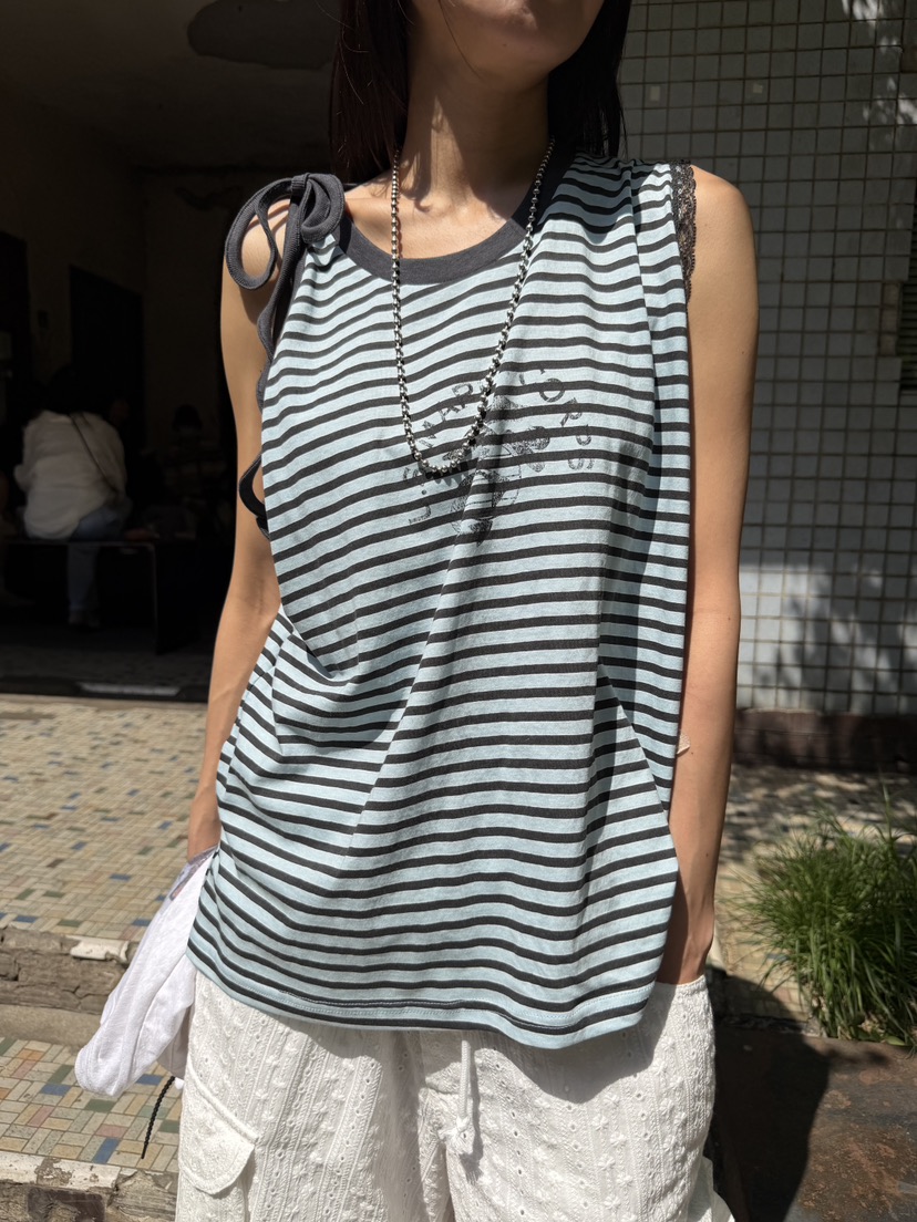 FRANC—L韓國直郵女士新品人氣時尚26夏季職業26春夏吊帶背心FRANC吊帶/背心