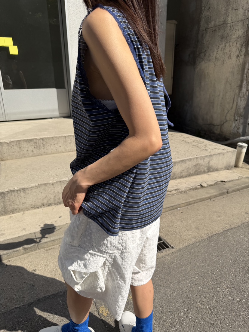 FRANC—L韓國直郵女士新品人氣時尚26夏季職業26春夏吊帶背心FRANC吊帶/背心