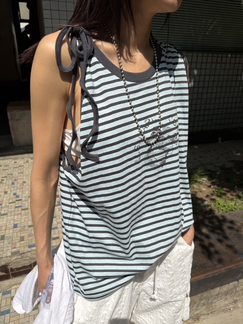 FRANC—L韓國直郵女士新品人氣時尚26夏季職業26春夏吊帶背心FRANC吊帶/背心圖色1