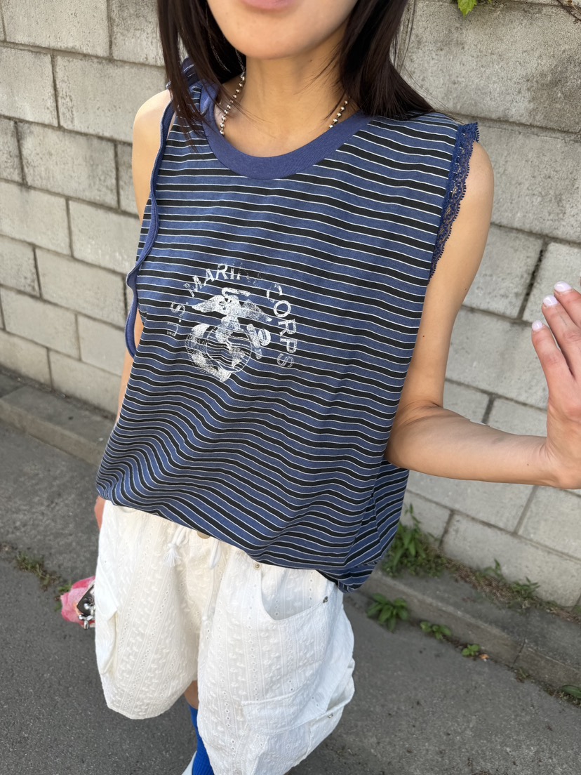 FRANC—L韓國直郵女士新品人氣時尚26夏季職業26春夏吊帶背心FRANC吊帶/背心圖色2