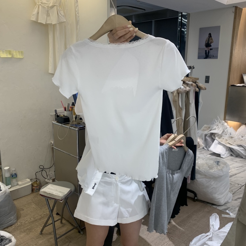 W AND J韓國直郵女裝新品26夏季推薦人氣職業26春夏T恤W AND JT恤