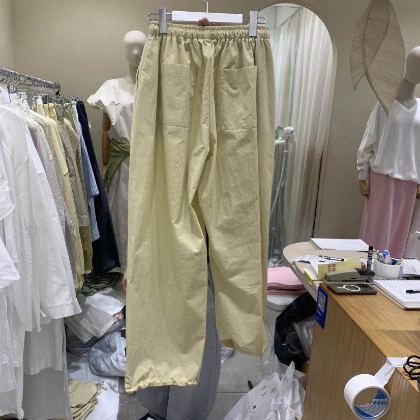 BROCCOLISALAD韓國代購女士新款26夏季26春夏熱賣休閑休閑褲BROCCOLISALAD休閑褲