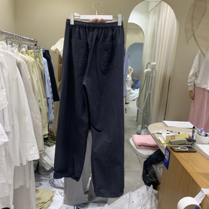 BROCCOLISALAD韓國代購女士新款26夏季26春夏熱賣休閑休閑褲BROCCOLISALAD休閑褲