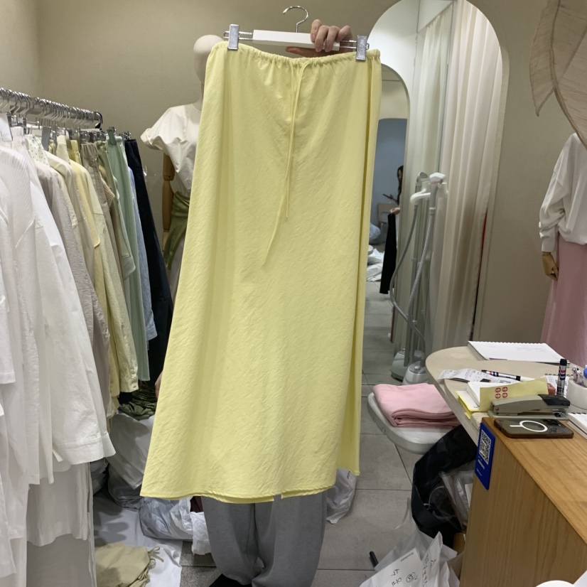 BROCCOLISALAD韓國直郵女裝新品熱賣人氣時尚推薦職業長裙BROCCOLISALAD長裙圖色2